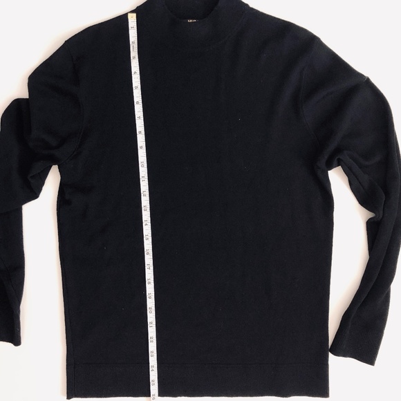 Murano luxurious Italian yarn Black Sweater - Picture 3 of 4